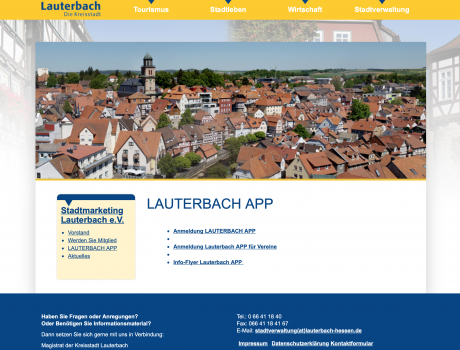 Lauterbach entdecken - App